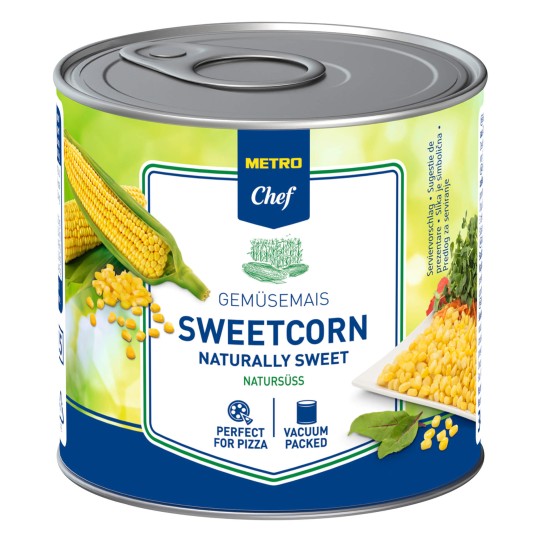 Milho Doce METRO Chef Lata 12x850 ml