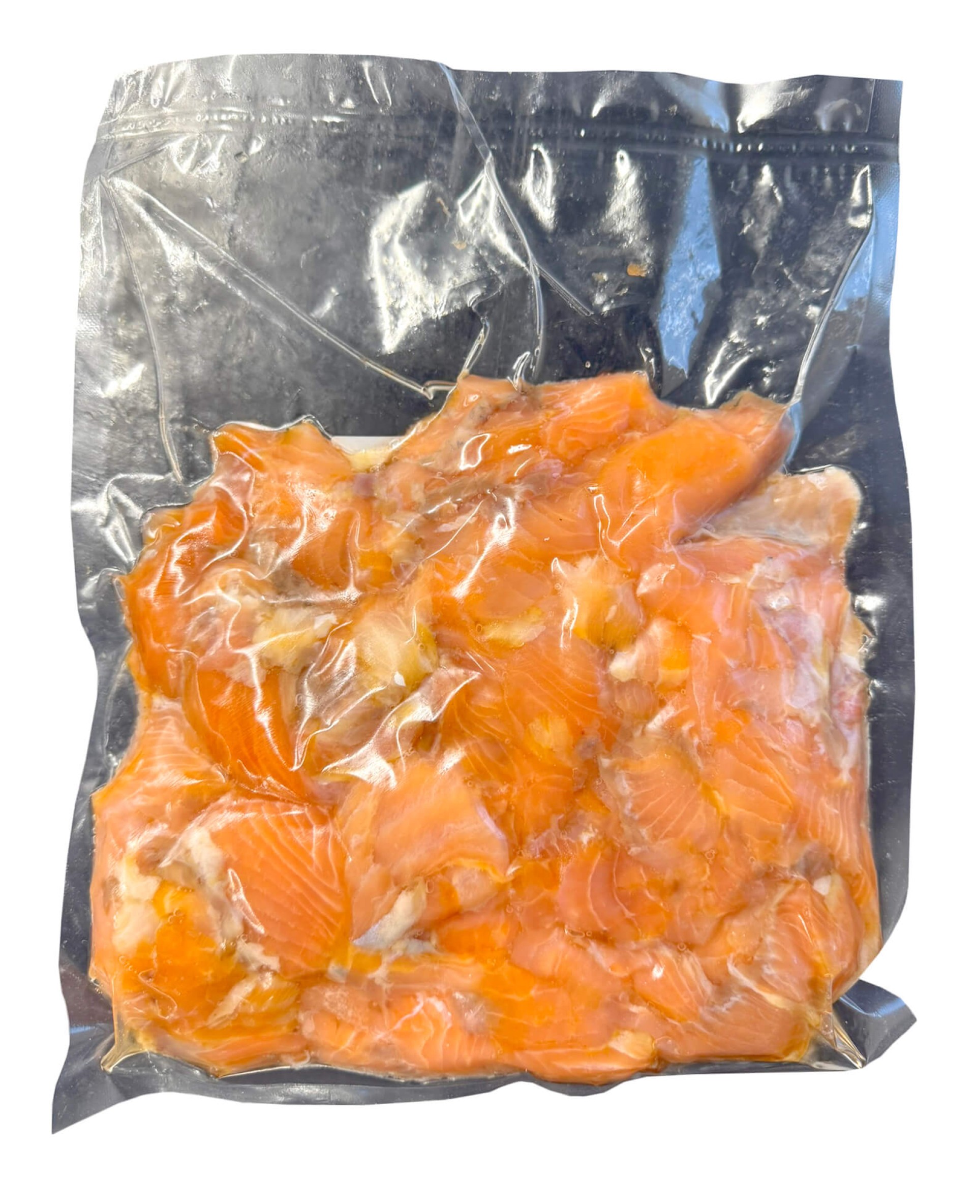 Salm�o Fumado Aparas Congelado Saco 1 kg