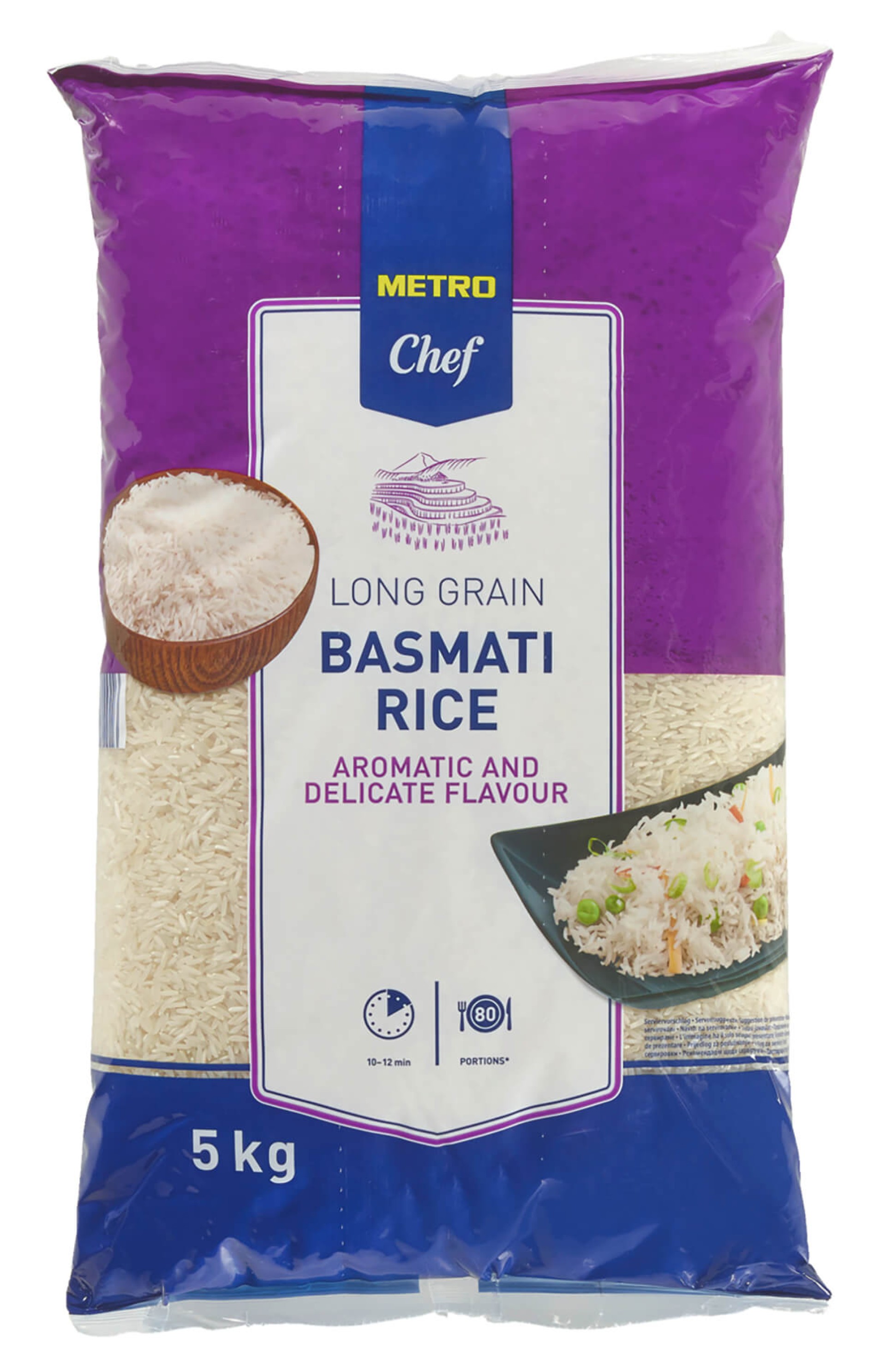 Arroz Basmati METRO Chef 5 kg