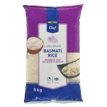 Arroz Basmati METRO Chef 5 kg?