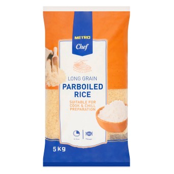 Arroz Vaporizado METRO Chef 5 kg