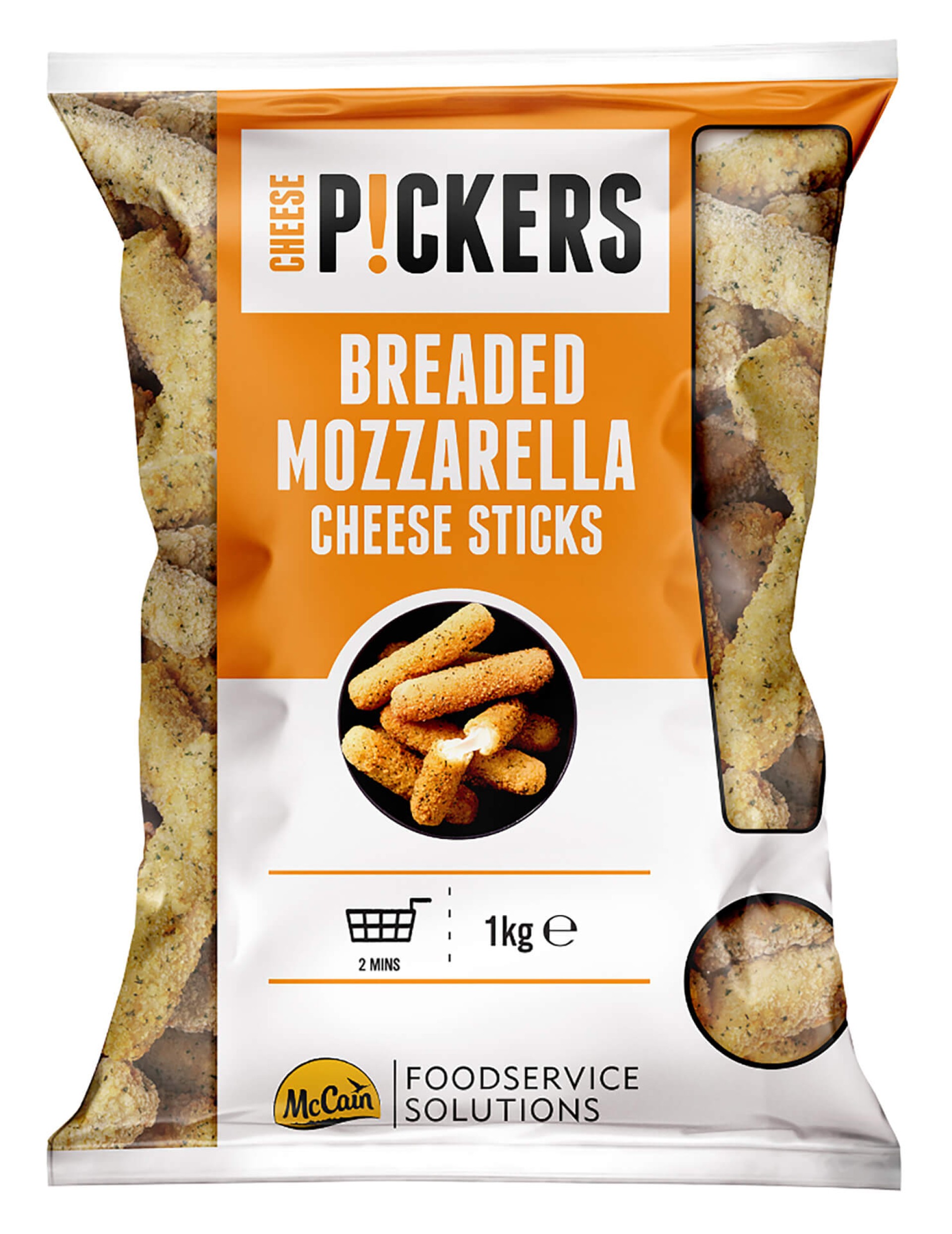 Palitos Mozzarella Congelado Mccain 6x1 kg Palitos Mozzarella Congelado Mccain 6x1 kg