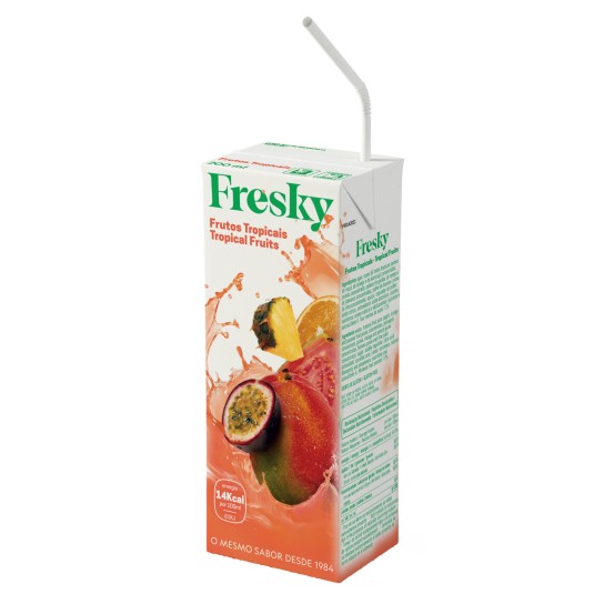 Sumo Refrigerante Frutos Tropicais Fresky 36x200 ml