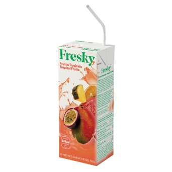 Sumo Refrigerante Frutos Tropicais Fresky 36x200 ml