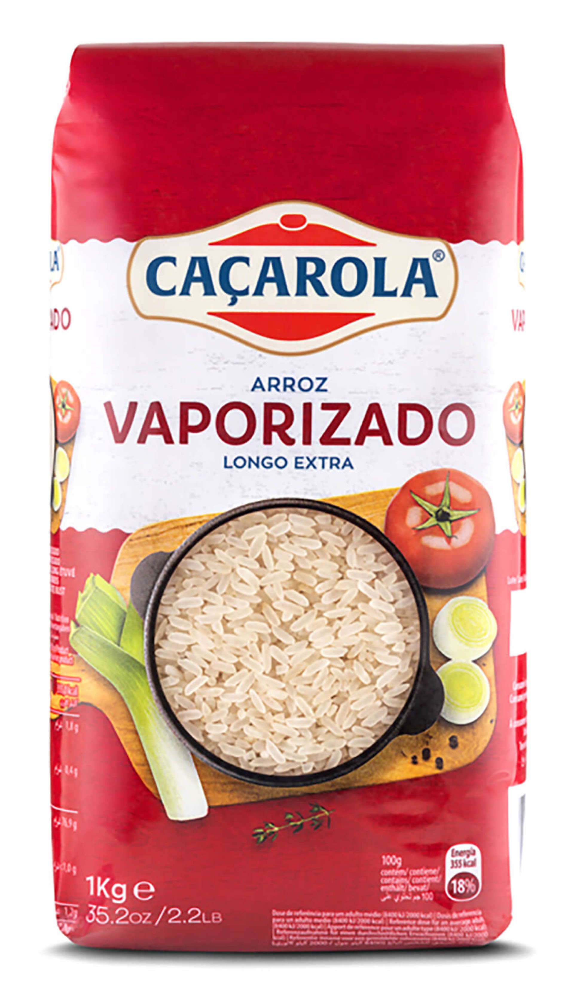 Arroz Vaporizado Cacarola 10x1 kg