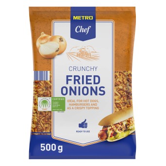 Cebola Frita Metro Chef 10X500 g