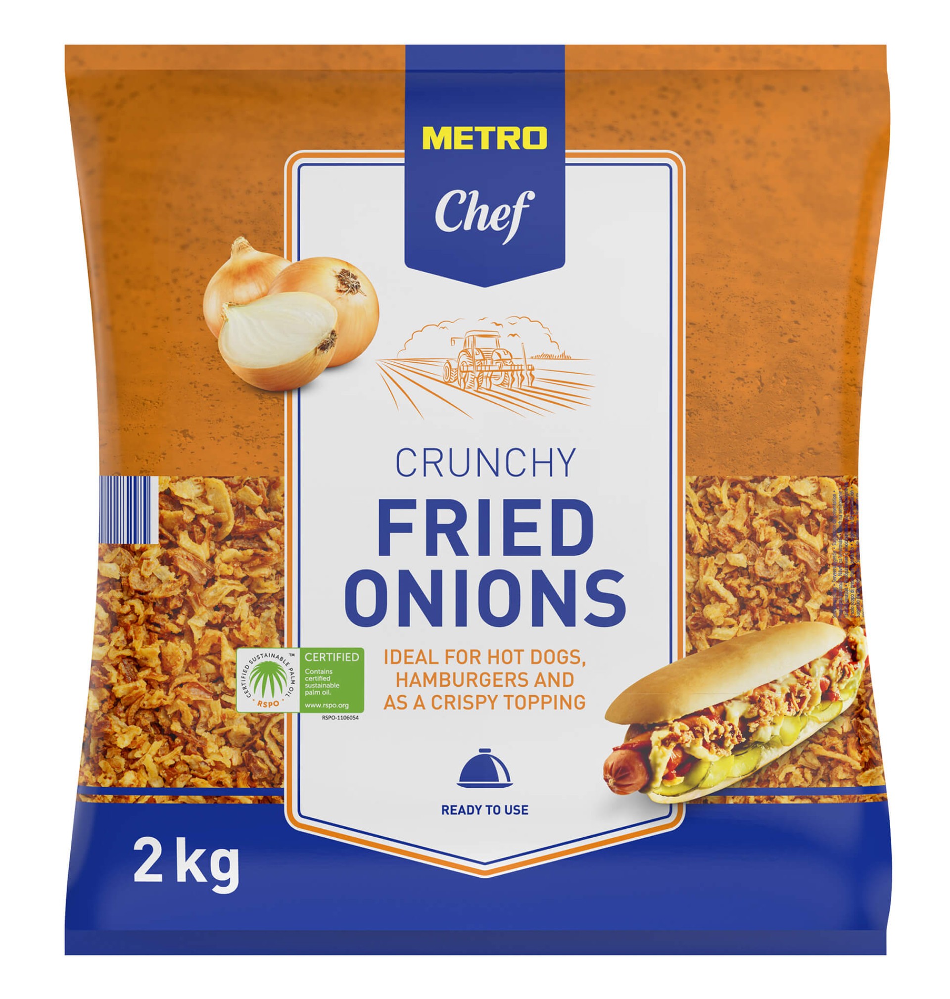 Cebola Frita METRO Chef 2 kg Cebola Frita METRO Chef 2 kg
