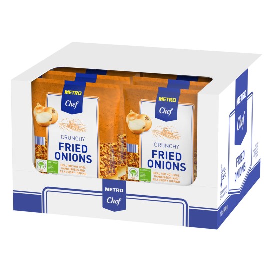 Cebola Frita Metro Chef 10X500 g Cebola Frita Metro Chef 10X500 g