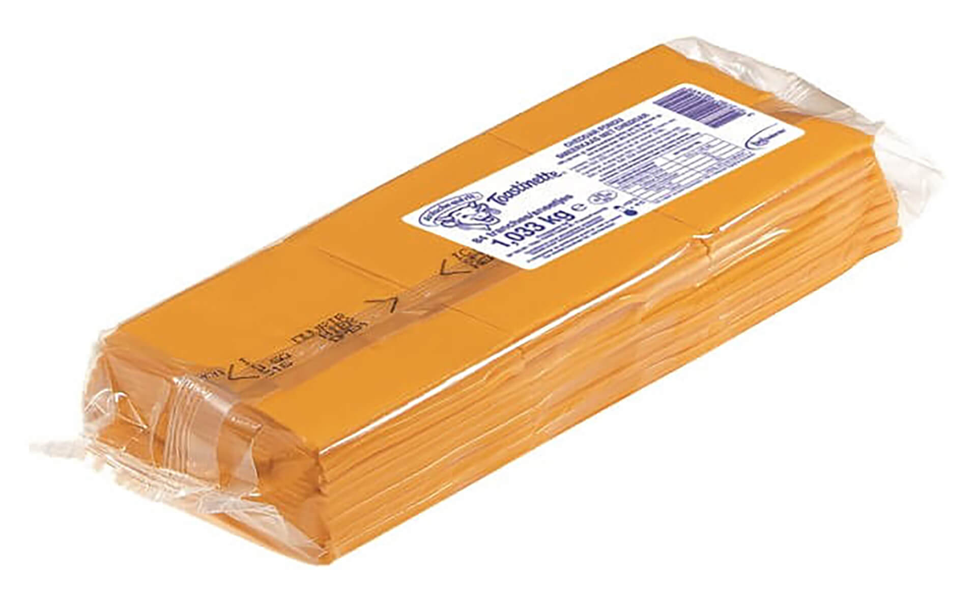 Queijo Cheddar Fatiado Vaca Que Ri 1,033 kg Queijo Cheddar Fatiado Vaca Que Ri 1,033 kg