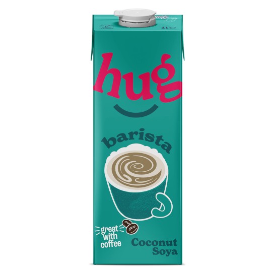 Bebida Vegetal Coco/Soja Barista 6x1 l Bebida Vegetal Coco/Soja Barista 6x1 l