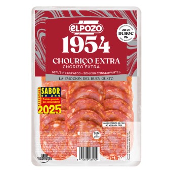 Chourio Fatiado Elpozo 13x70 g