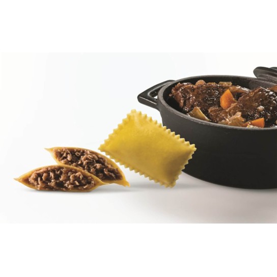 Massa Recheada Bauletti c/ Carne Vaca e Barolo DOCG Congelada Divine Cx 2 kg Massa Recheada Bauletti c/ Carne Vaca e Barolo DOCG Congelada Divine Cx 2 kg