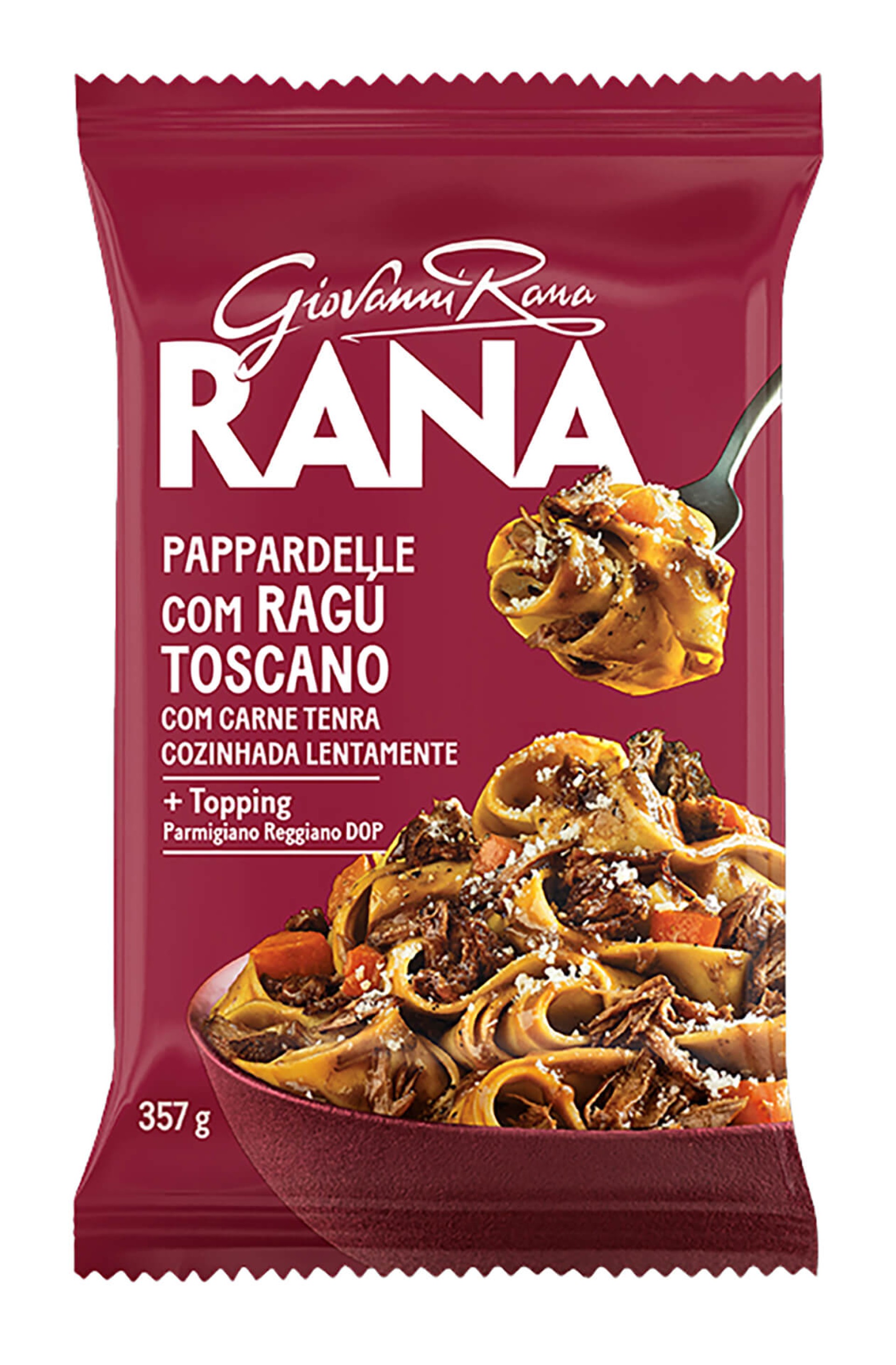 Massa Kit Pappardelle Rag� Toscano Fresco Rana 4x357 g