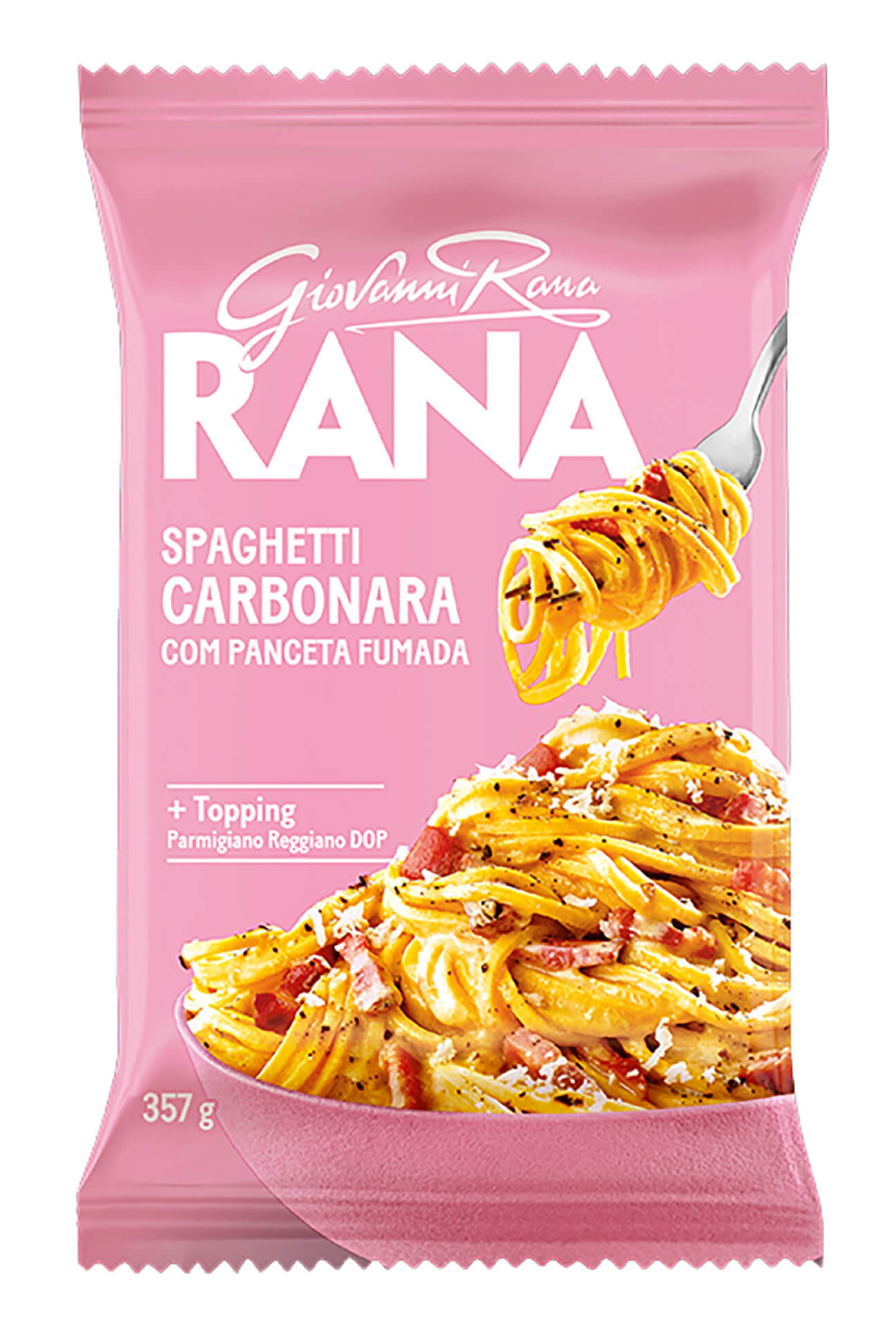Massa Kit Esparguete Carbonara Fresca Rana 4x357 g