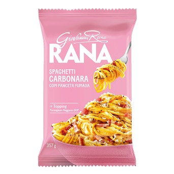 Massa Kit Esparguete Carbonara Fresca Rana 4x357 g