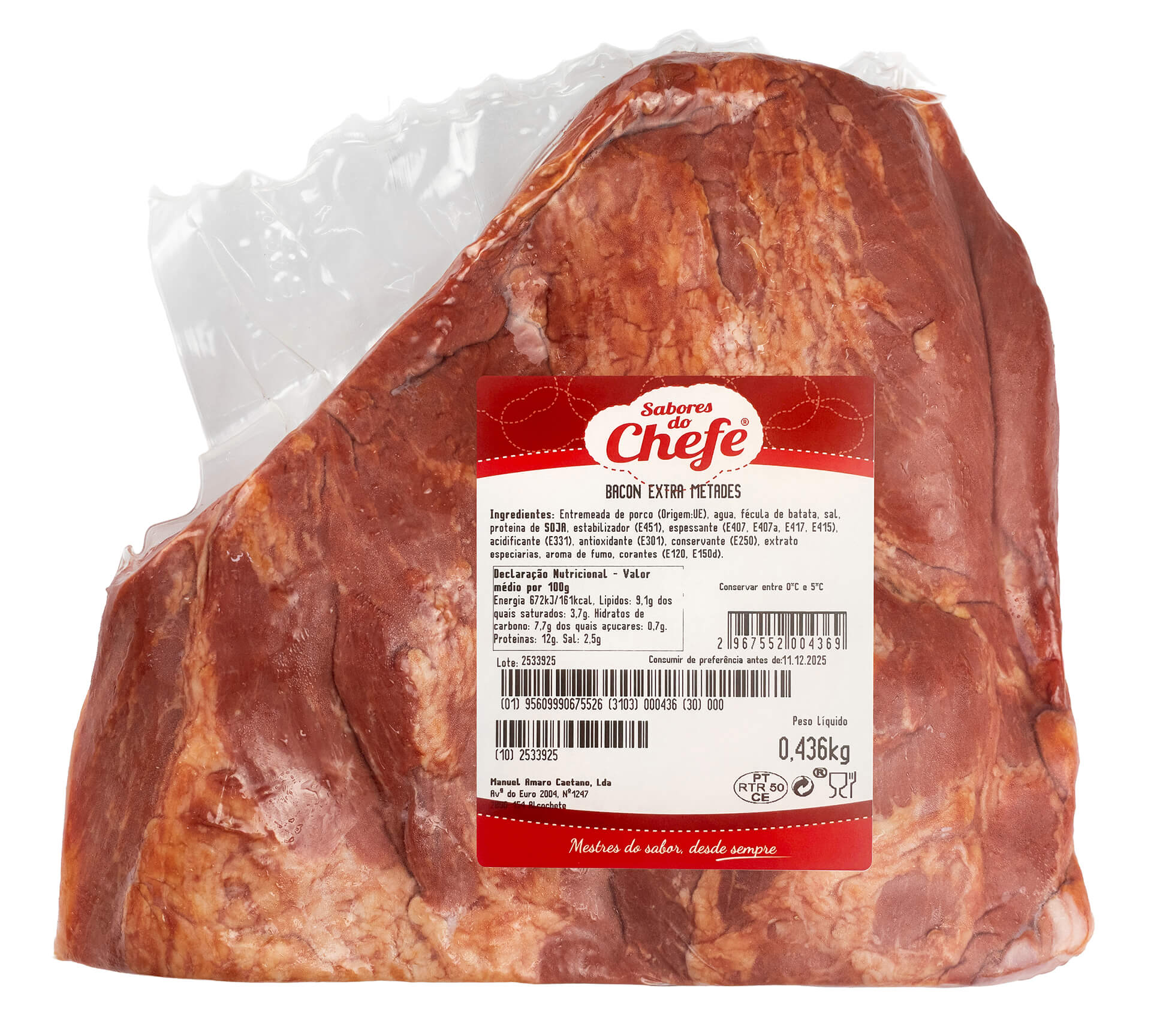 Bacon Extra Metades Sabores Chefe