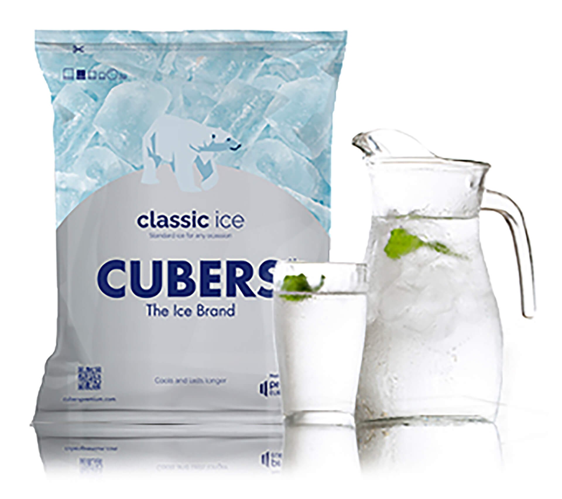 Gelo Saco Cubos Congelado 5x2 kg