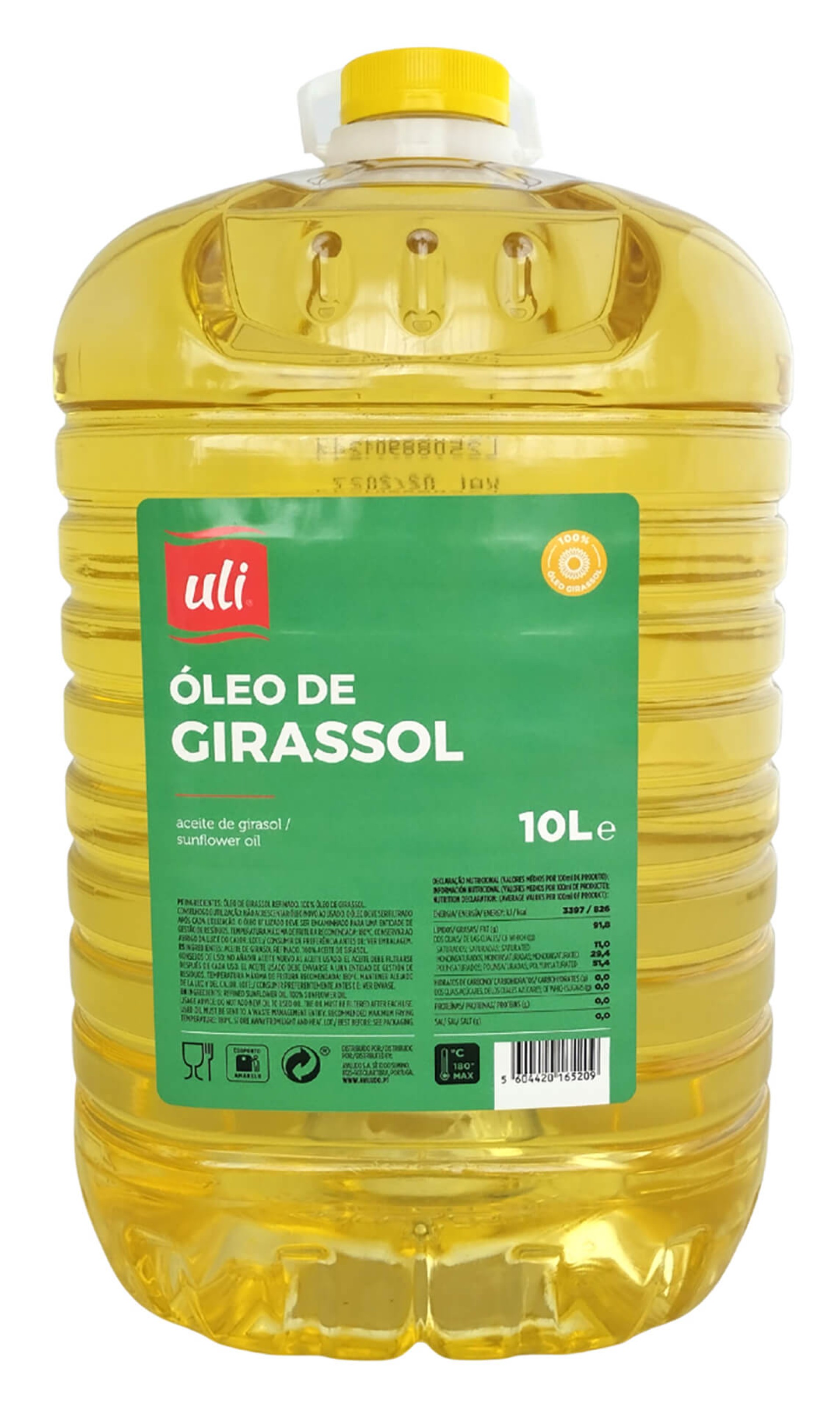 Oleo Girassol Uli 10L