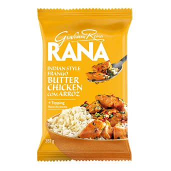 Arroz Kit Indiano Butter Chicken Fresco Rana 4x351 g
