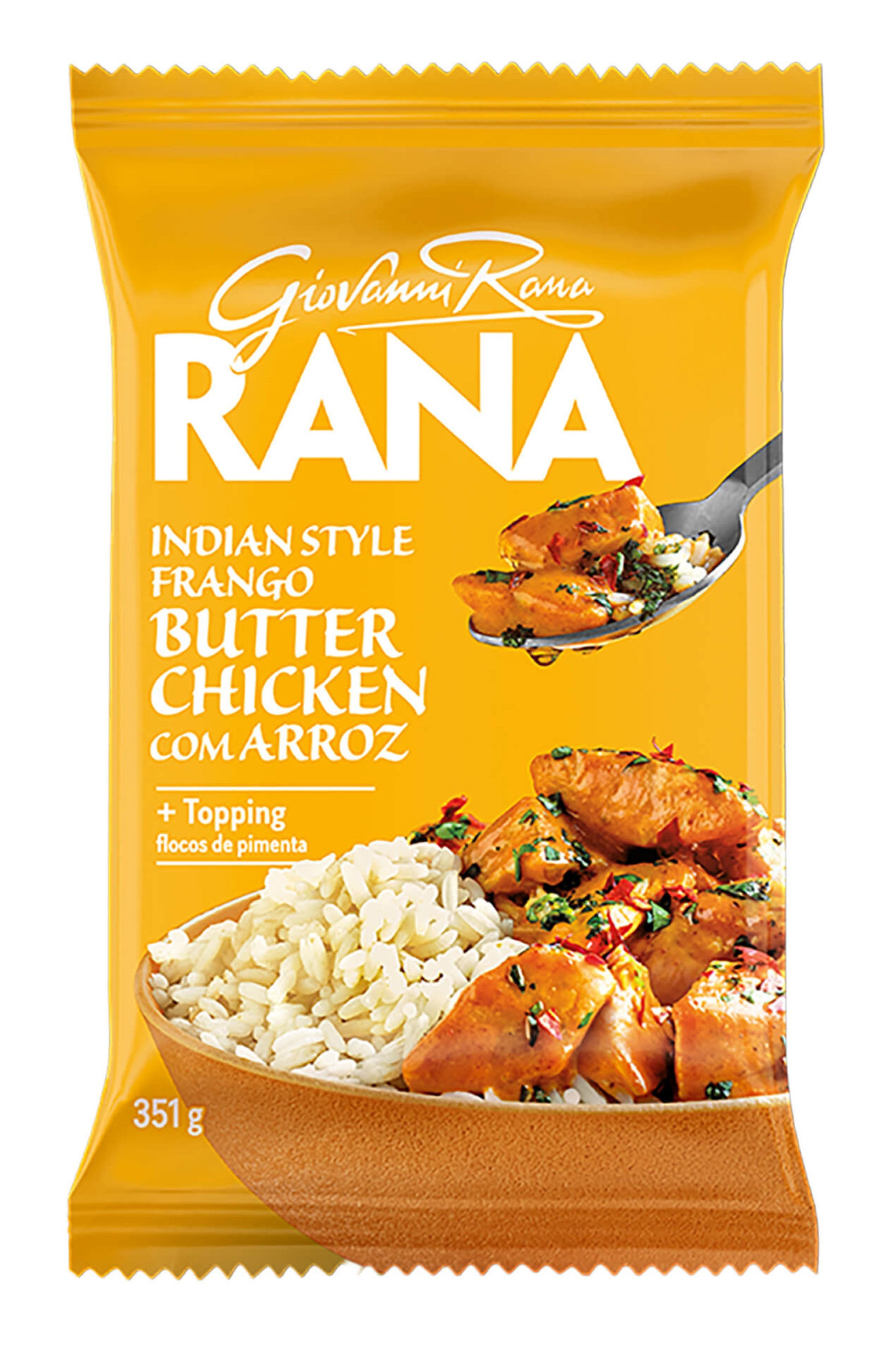 Arroz Kit Indiano Butter Chicken Fresco Rana 4x351 g