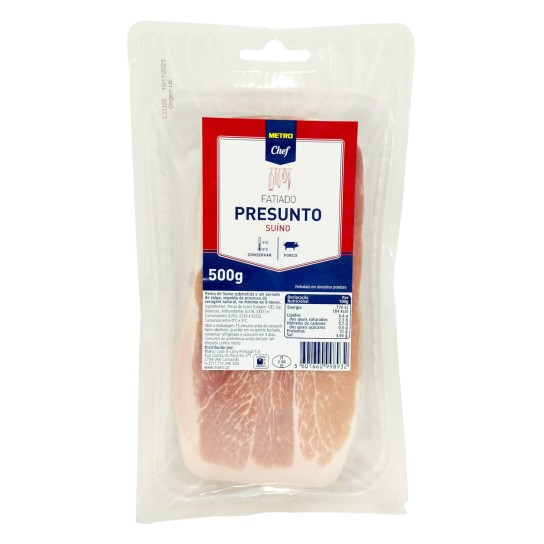 Presunto Serrano Fatiado METRO Chef 500 g