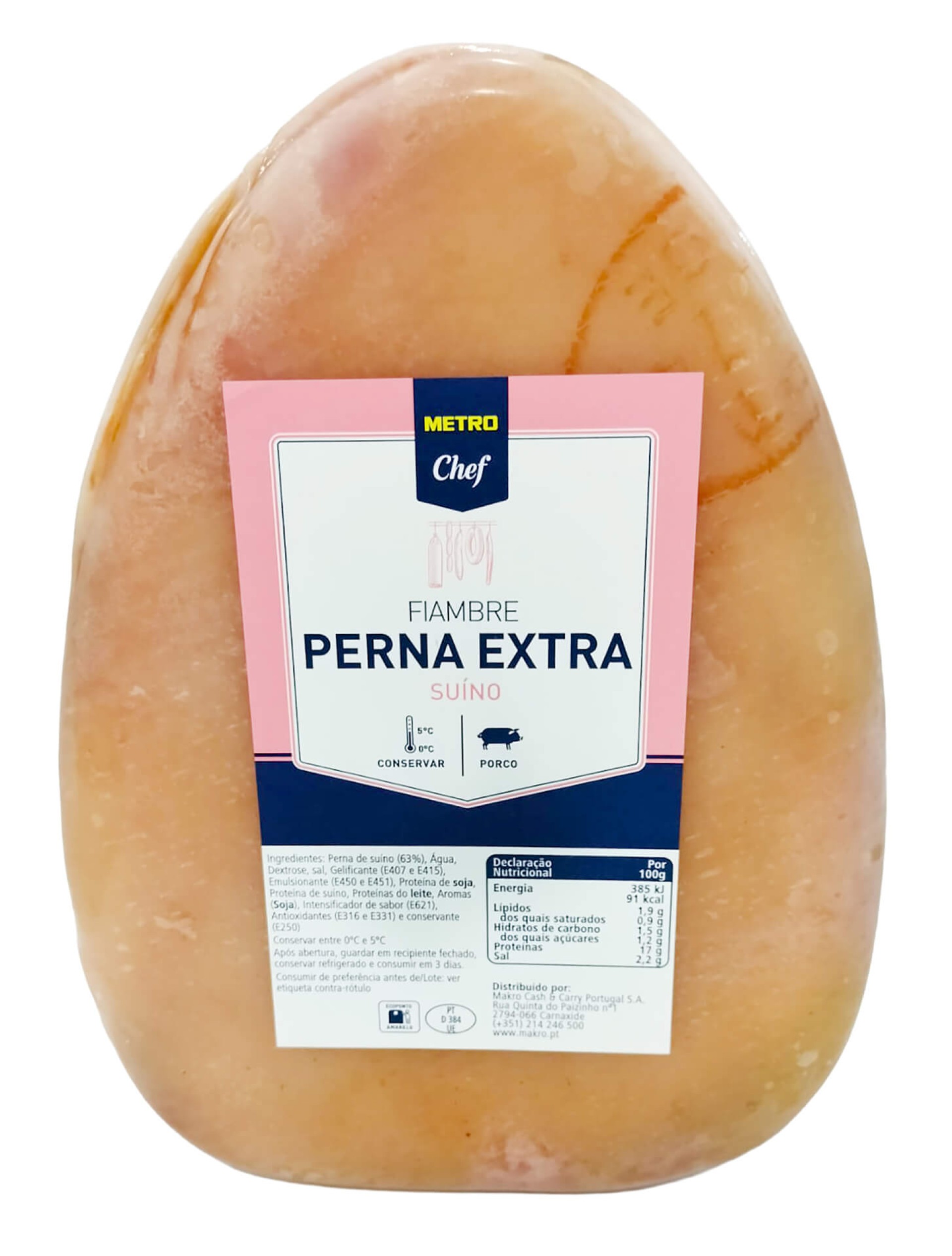 Fiambre Perna Extra METRO Chef Kg Fiambre Perna Extra METRO Chef Kg
