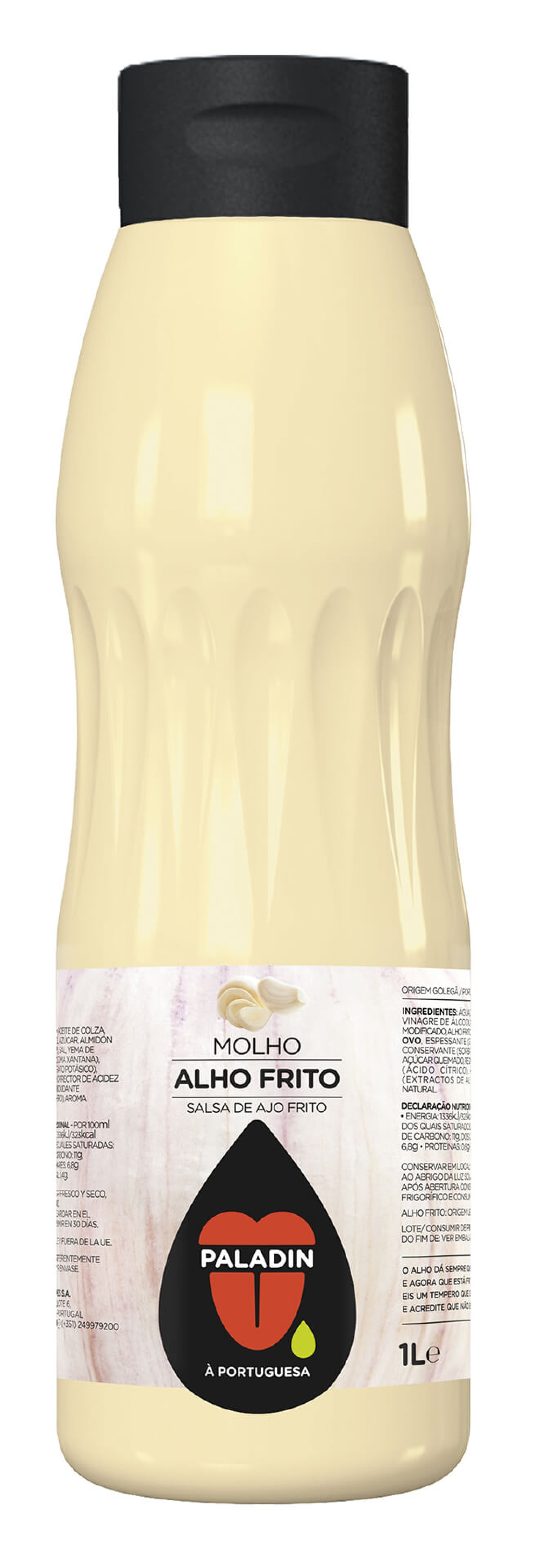 Molho Alho Frito Paladin 6x1 l