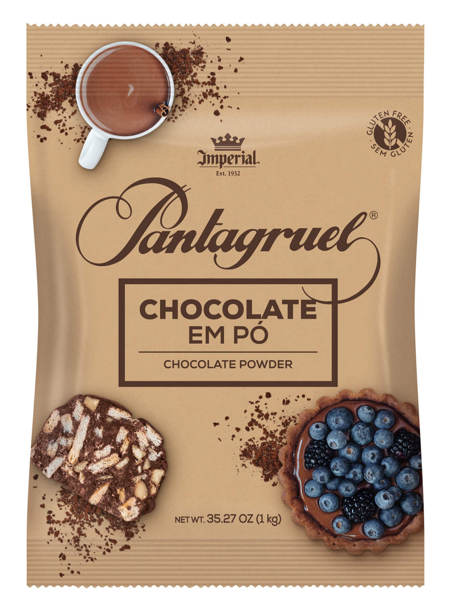 Chocolate Pó Pantagruel 4x1 kg Chocolate Pó Pantagruel 4x1 kg