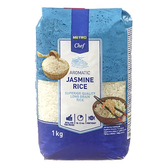 Arroz Jasmin METRO Chef 12x1 kg