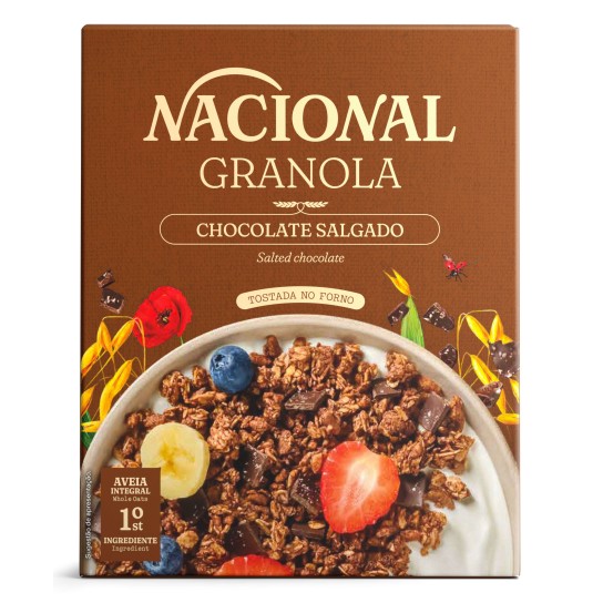 Granola Chocolate Salgado Nacional 7x300 g