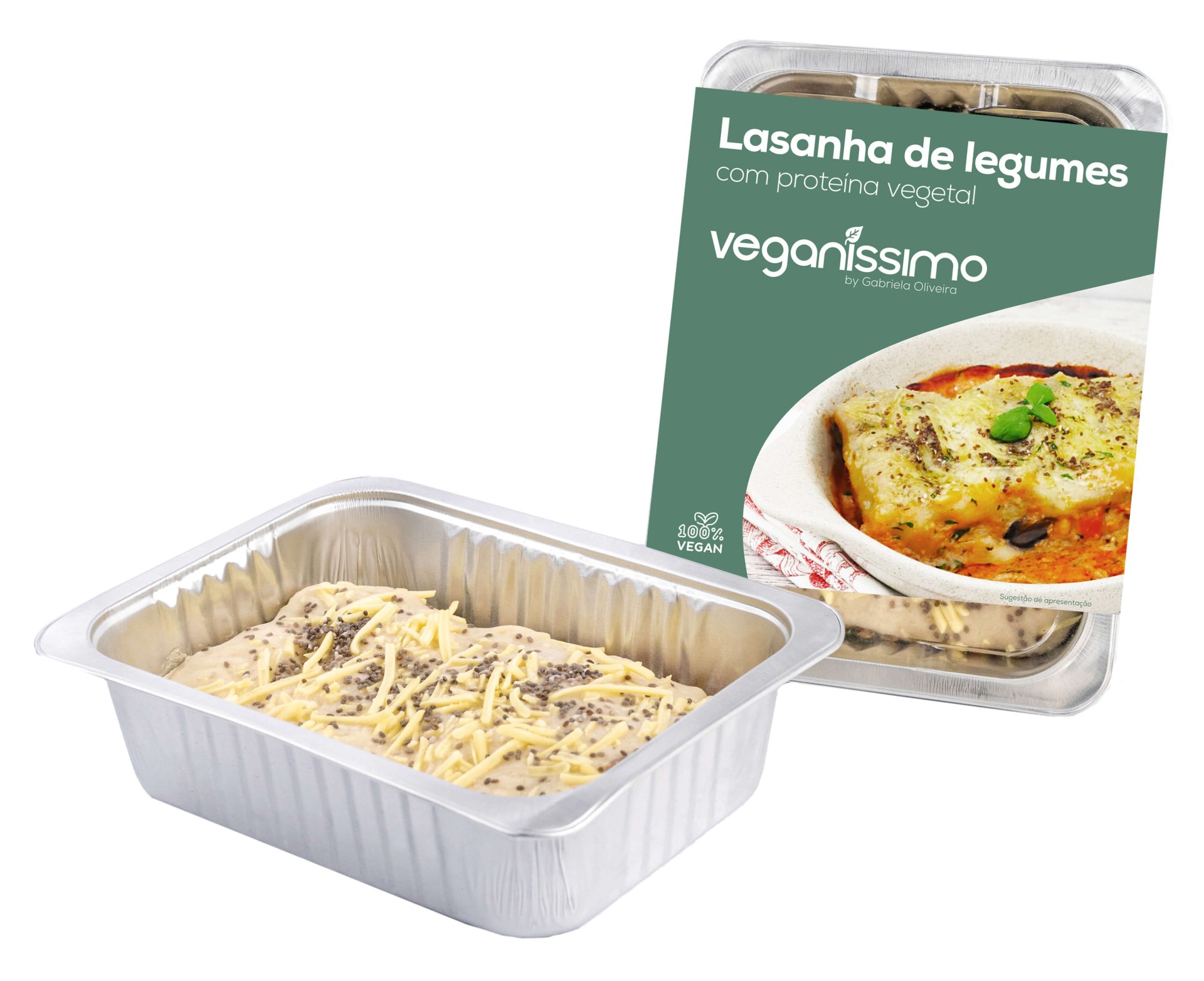 Lasanha Legumes Vegan Congelada 6x400 g