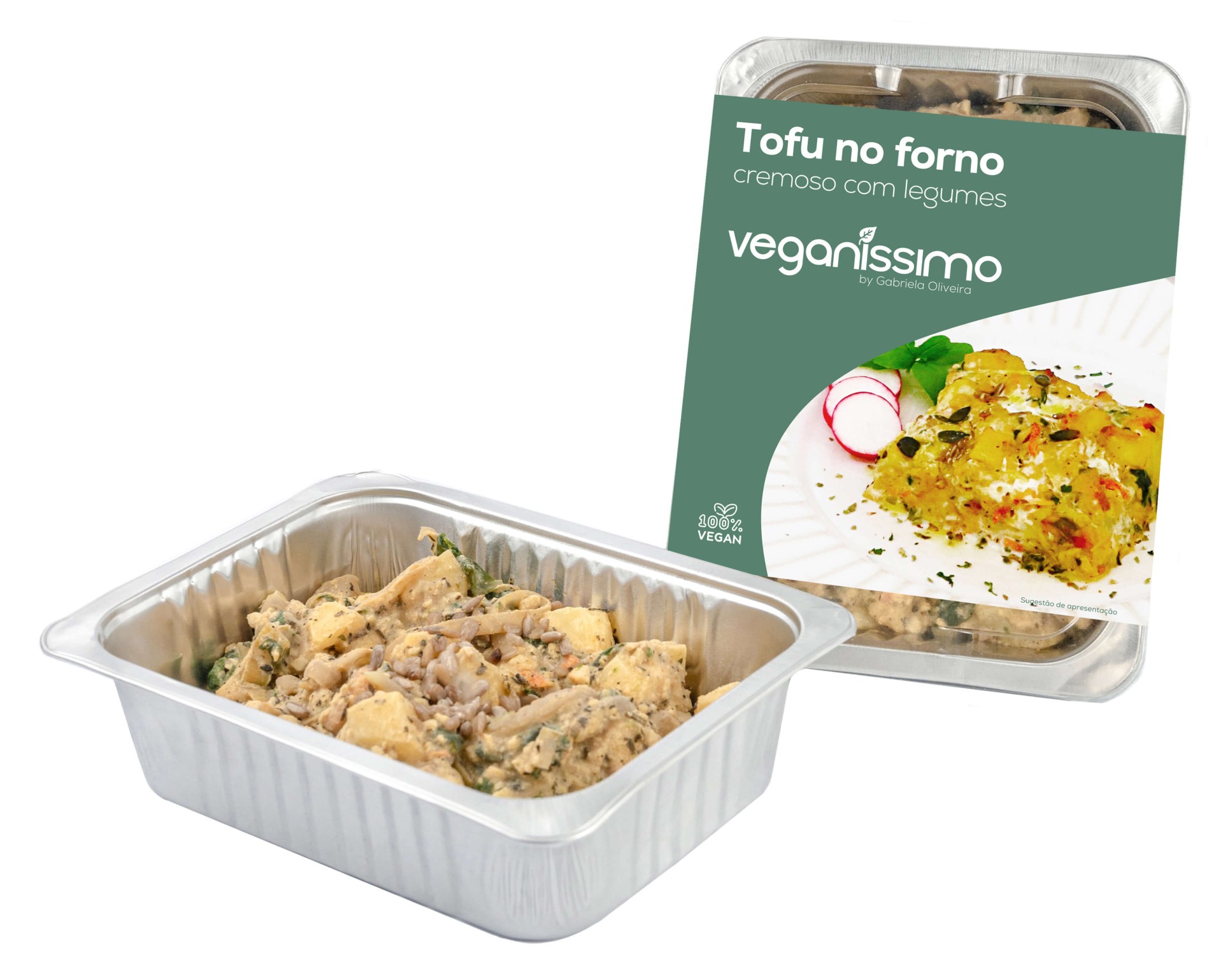 Tofu c/ Natas Vegan Congelado 6x400 g