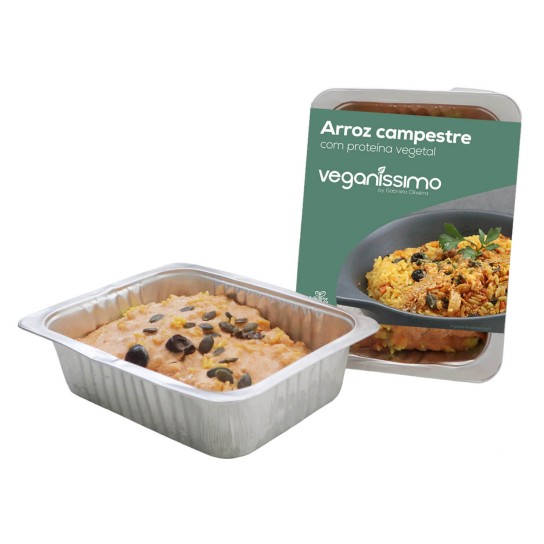 Arroz Campestre Forno Vegan Congelado 6x400 g