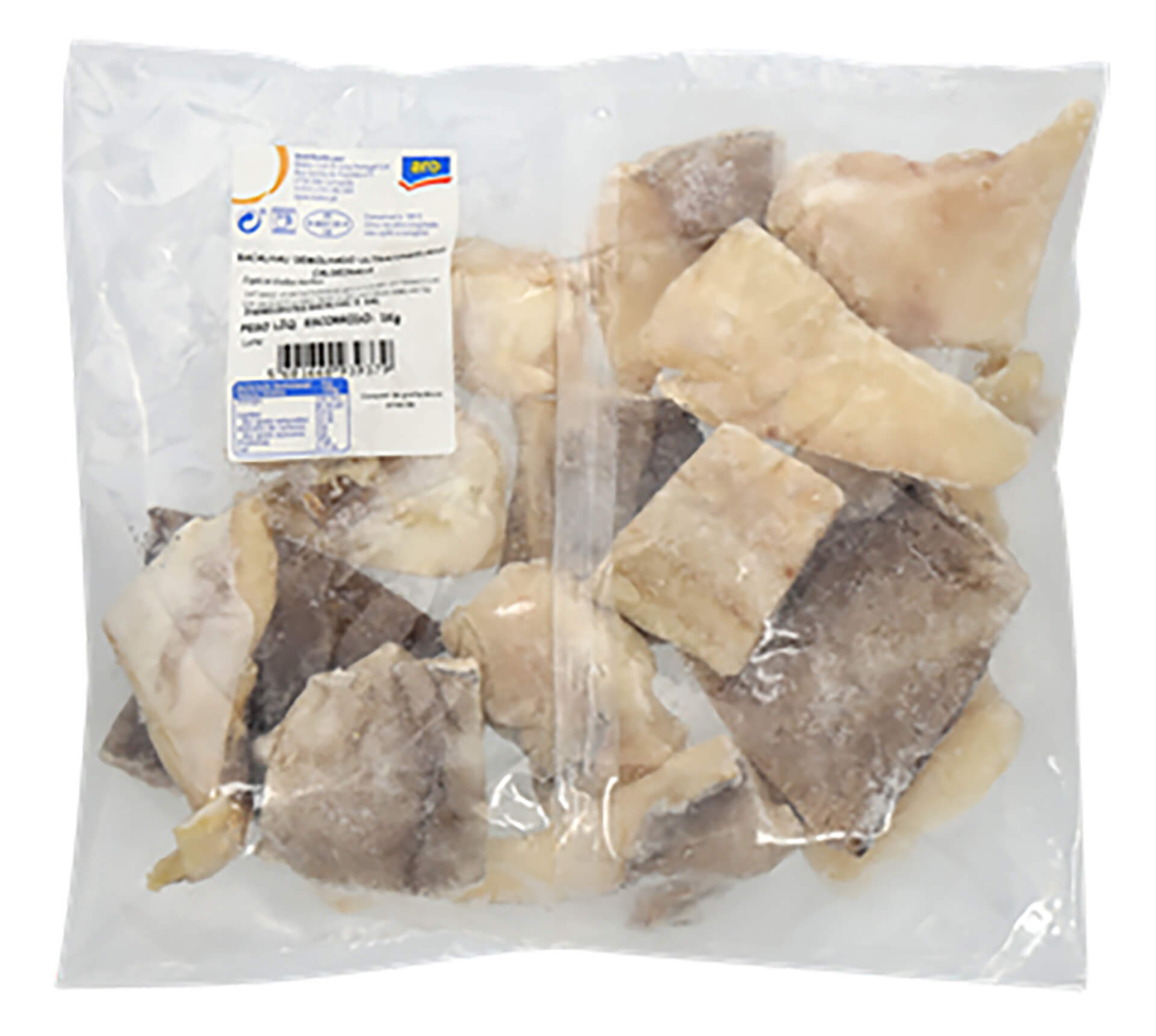 Bacalhau Demolhado Caldeirada Congelado Aro Saco 1 kg Bacalhau Demolhado Caldeirada Congelado Aro Saco 1 kg
