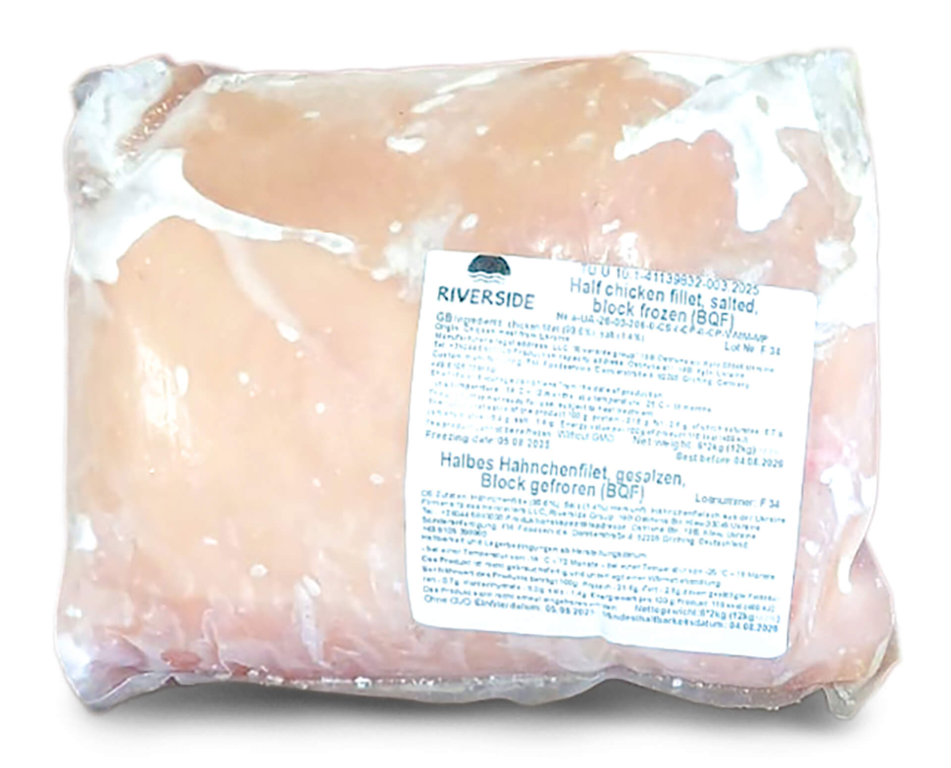 Frango Peito c/ Sal Congelado Ucr�nia 6x2 Kg