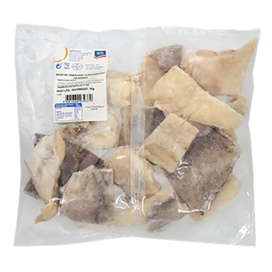 Bacalhau Demolhado Caldeirada Congelado Aro Saco 1 kg Bacalhau Demolhado Caldeirada Congelado Aro Saco 1 kg