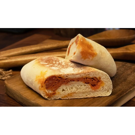 Bolo do Caco c/ Chourico Congelado 35x150 g