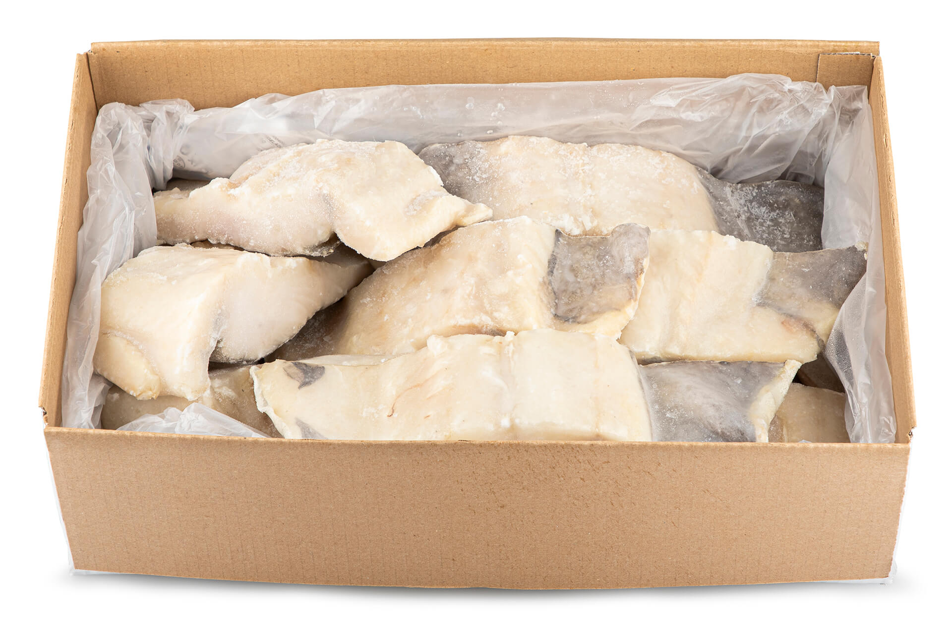 Bacalhau Demolhado Posta c/ Lombo Congelado 400/600 g Cx 8 kg