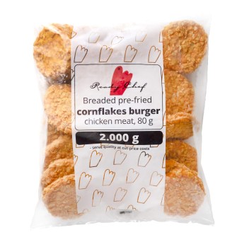 Hambrger Frango Crocante Congelado 5x2 kg