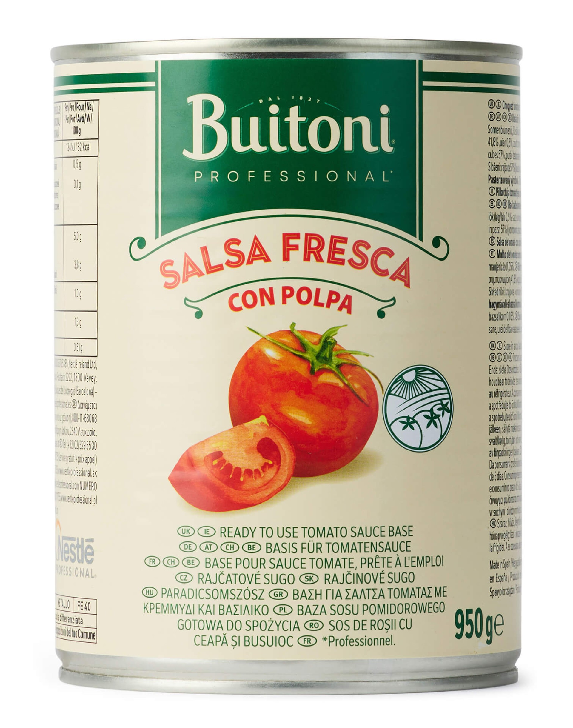 Tomate Molho Fresco Buitoni 12x950 g Tomate Molho Fresco Buitoni 12x950 g