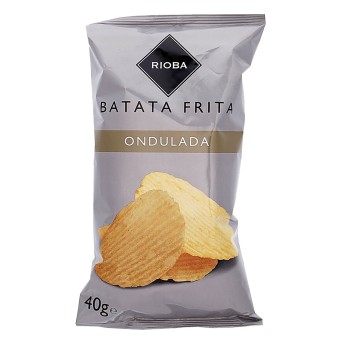 Batata Frita Ondulada Rioba 16x40 g