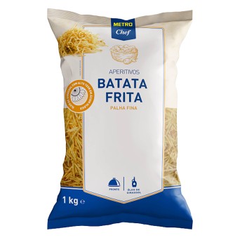 Batata Frita Palha Fina c/sal METRO Chef 5x1 kg