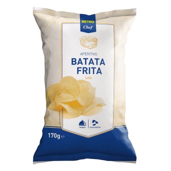 Batata Frita Lisa Metro Chef 16x170 g