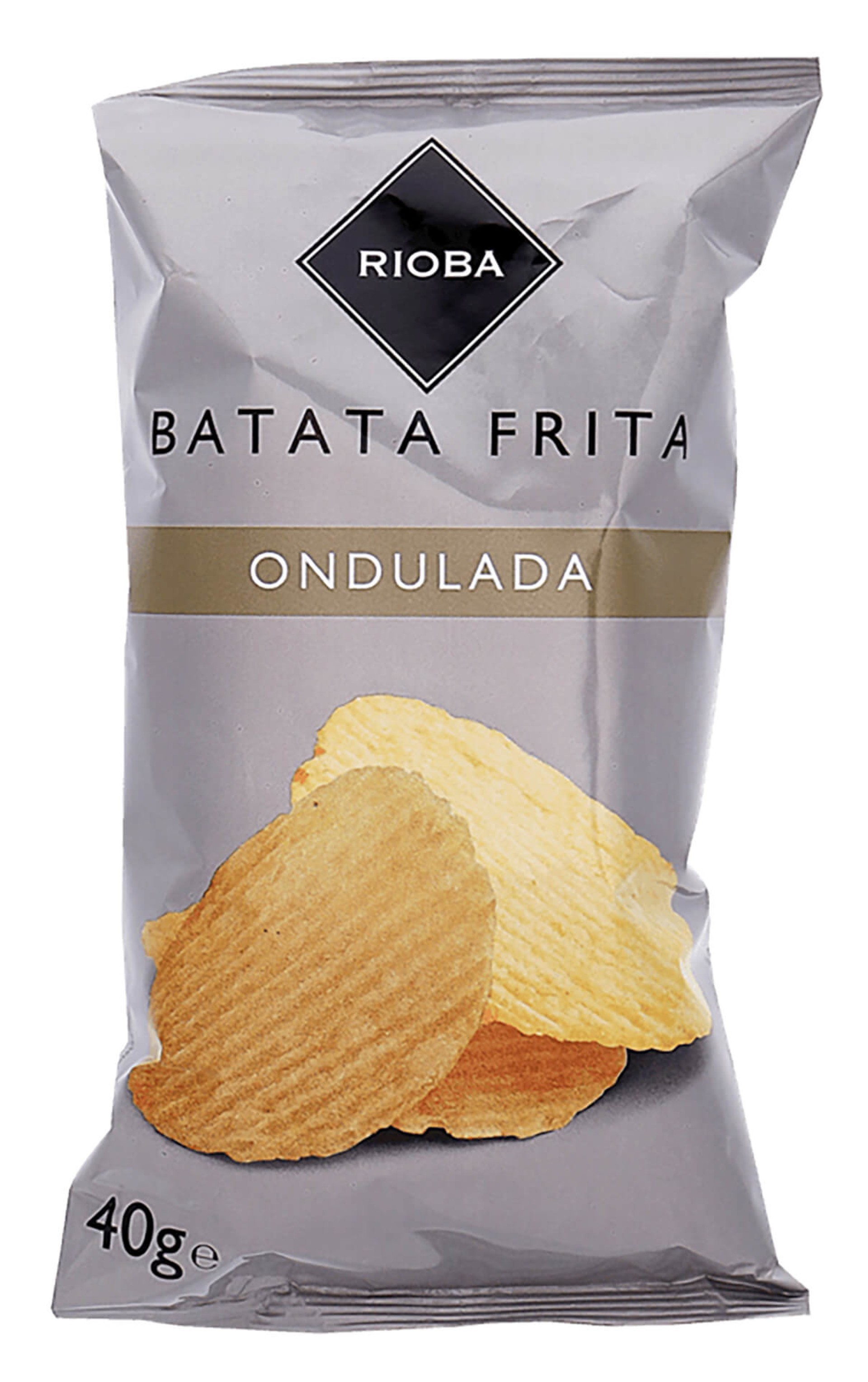 Batata Frita Ondulada Rioba 16x40 g