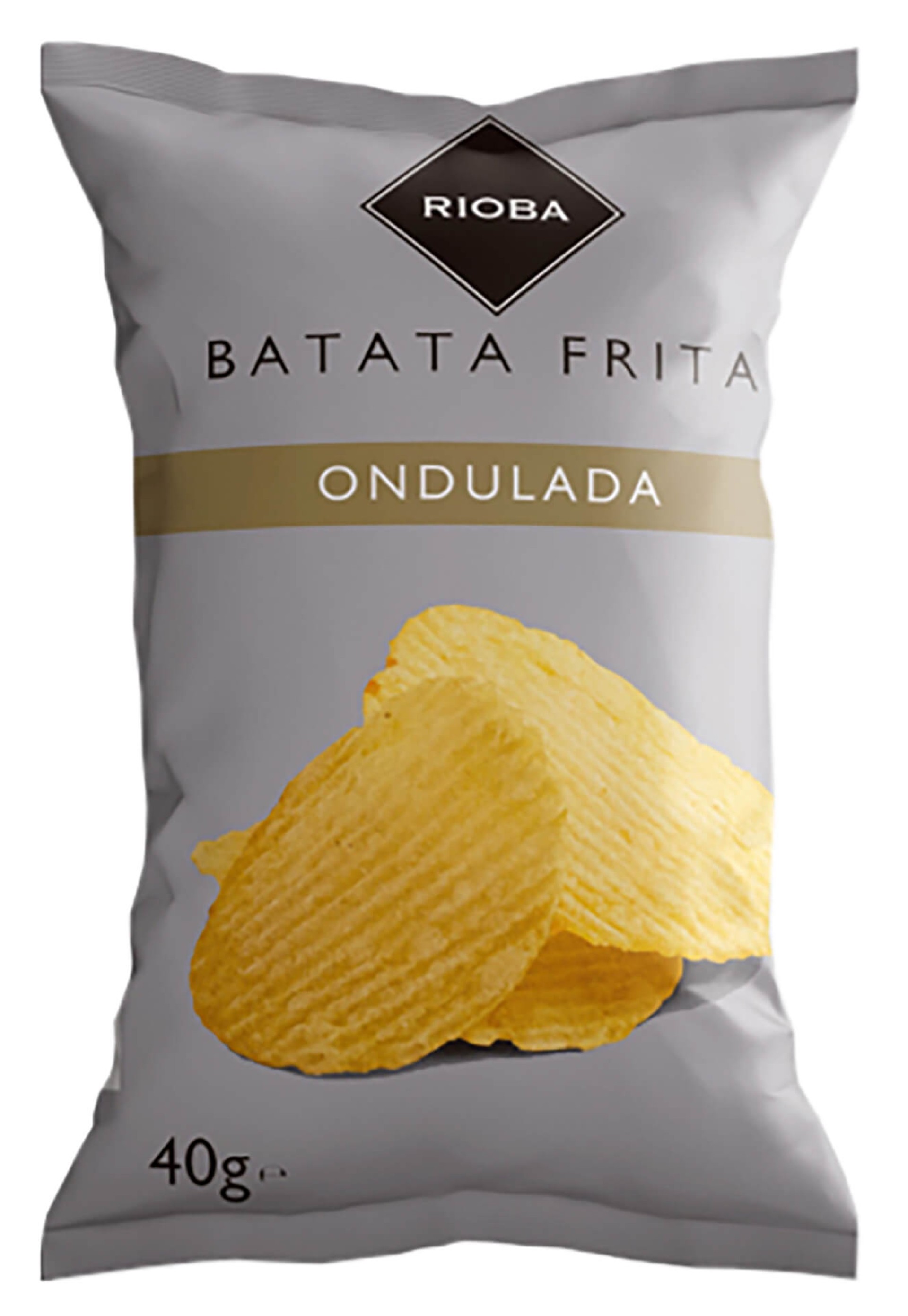 Batata Frita Ondulada Rioba 16x40 g