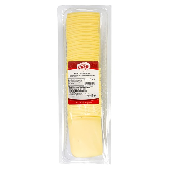 Queijo Flamengo Fatiado Sabores do Chefe 1,2 Kg