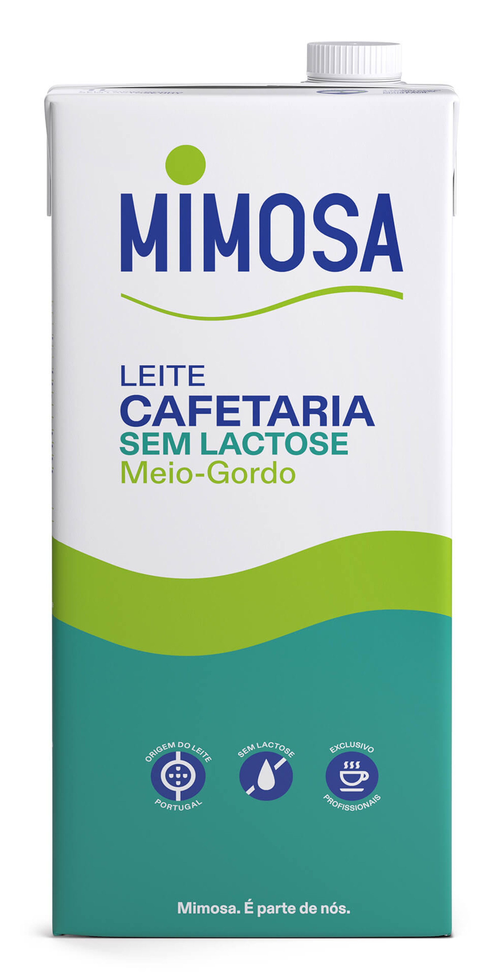 Leite UHT Meio Gordo s/ Lactose Mimosa 6x1 l