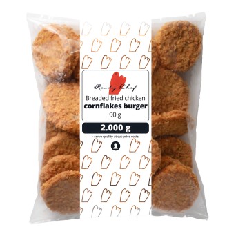Hambrger Frango Crocante Congelado 5x2 kg