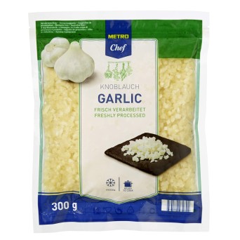 Alho Picado Congelado METRO Chef 16x300 g Alho Picado Congelado METRO Chef 16x300 g