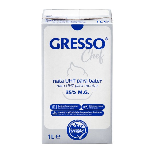 Nata UHT 35% Gresso Chef 6x1 l